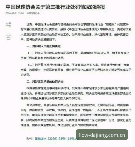 大江体育界面流畅功能详解 足协第三批禁足名单深度解读指南——大江体育平台用户视角下的行业震荡
